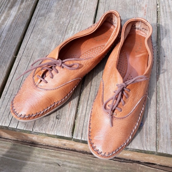 Vintage Shoes - Vintage Leather Loafers